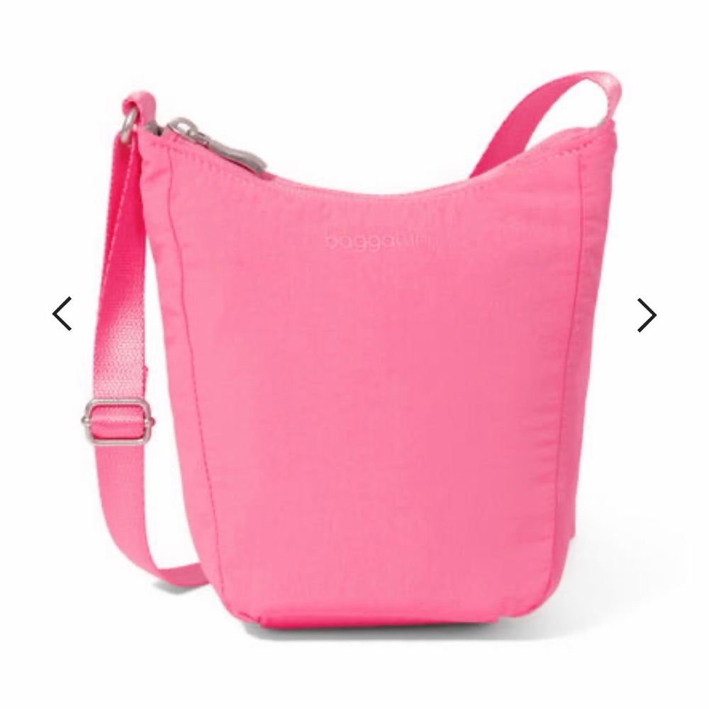 Baggallini Swift Mini Crossbody Bag - Bloom Pink NWT